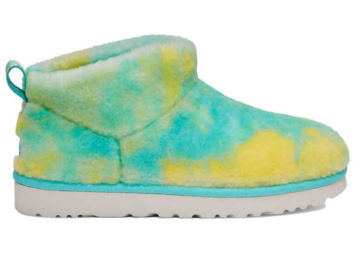 UGG Tschabalala Self Marble Ultra Mini Boot Yellow Teal (Women's)