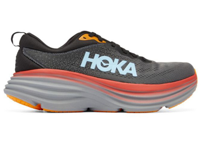 Hoka One One Bondi 8 Anthracite Castlerock