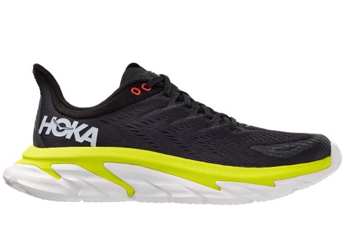 Hoka One One Clifton Edge Anthracite Evening Primrose