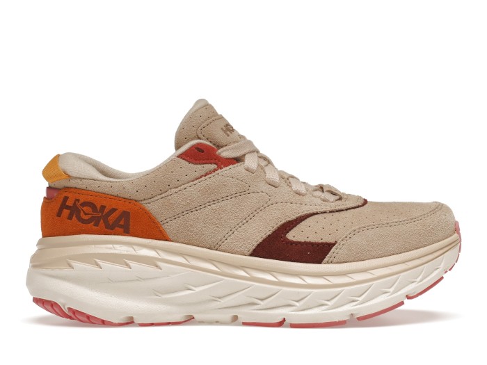 Hoka One One Bondi L Suede Shifting Sand