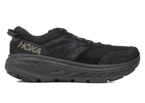 Hoka One One Bondi L Engineered Garments Black Cow Hair