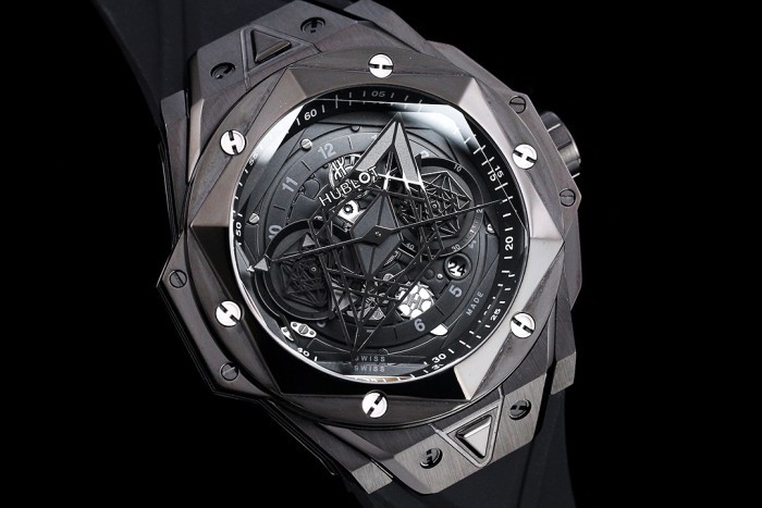 Watches Hublot Big Bang Sang Bleu II 315744 size:45 mm