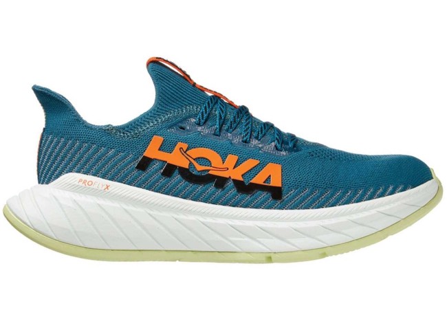 Hoka One One Carbon X 3 Blue Coral Black