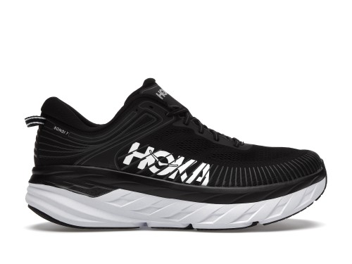 Hoka One One Bondi 7 Black White