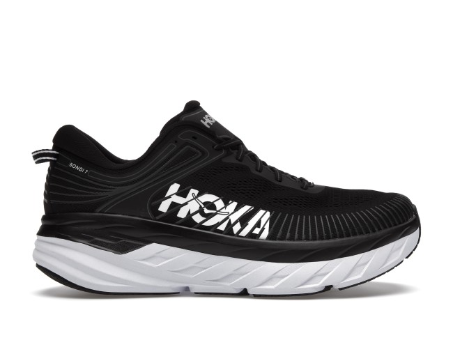 Hoka One One Bondi 7 Black White