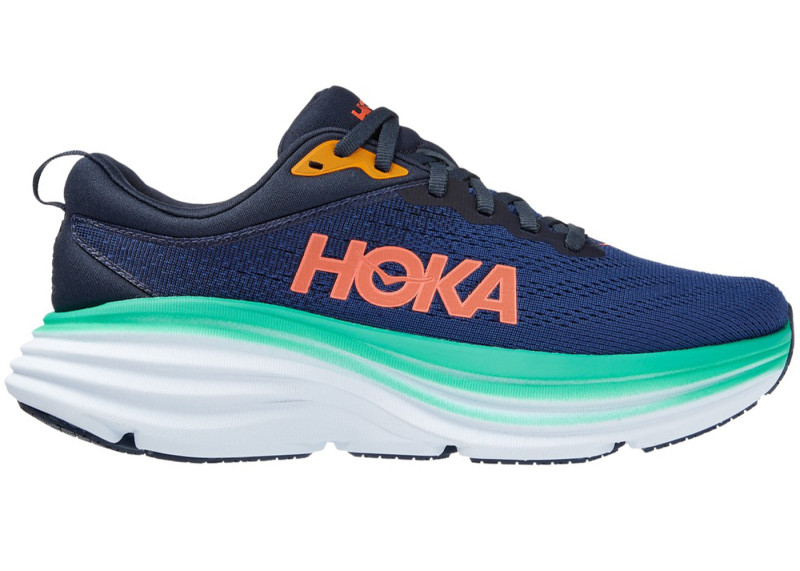 Hoka One One Bondi 8 Outer Space Bellwether Blue (Women's)