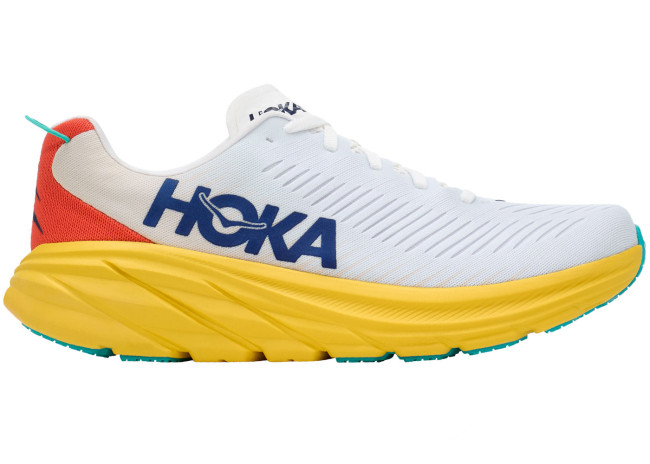 Hoka One One Rincon 3 White Eggnog