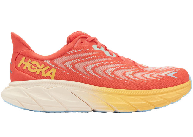 Hoka One One Arahi 6 Fiesta Amber Yellow