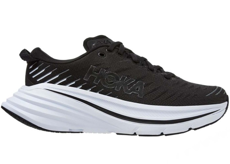 Hoka One One Bondi X Black White (Women's)