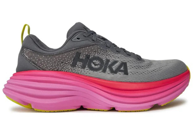 Hoka One One Bondi 8 Castlerock Strawberry (Women's)