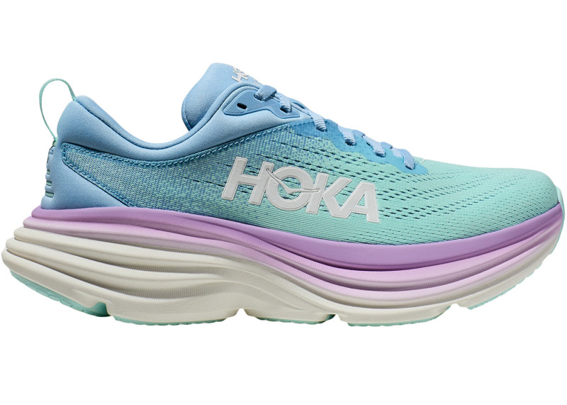 Hoka One One Bondi 8 Airy Blue Sunlit Ocean (Women's)