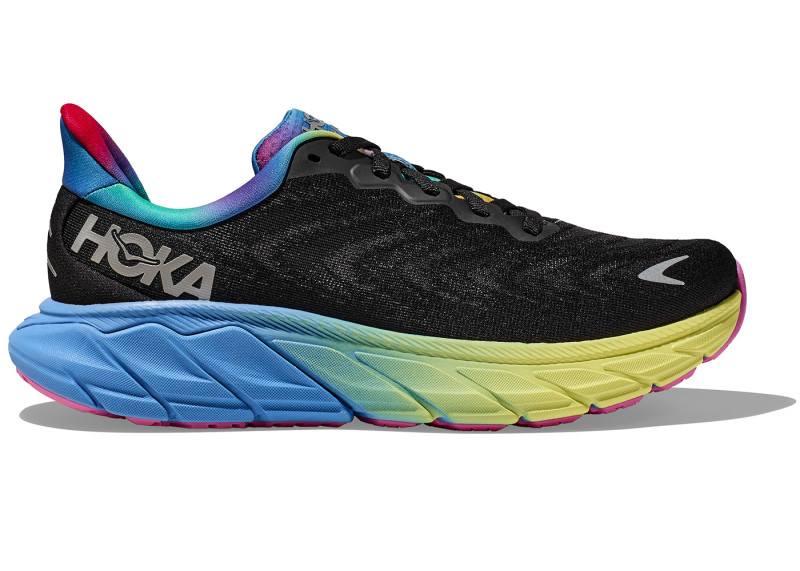 Hoka One One Arahi 6 Black Silver Multi-Color (Women's)