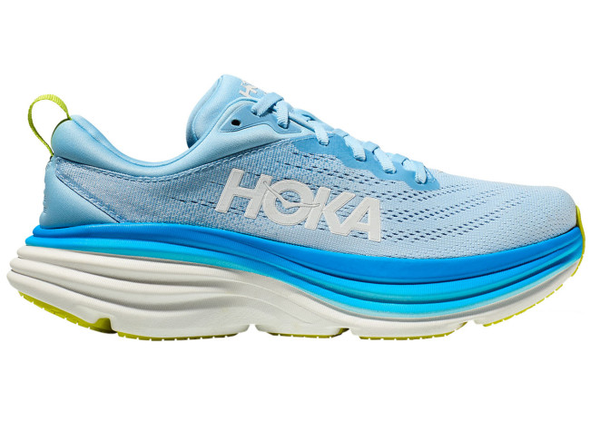 Hoka One One Bondi 8 Airy Blue Diva Blue