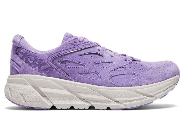Hoka One One Bondi L Suede Chalk Violet Lilac Ash (All Gender)