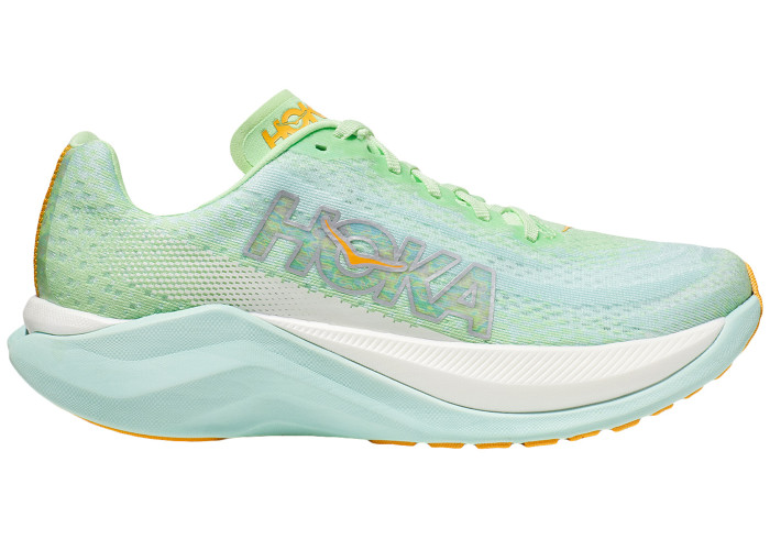 Hoka One One Mach X Lime Glow Sunlit Ocean (Women's)