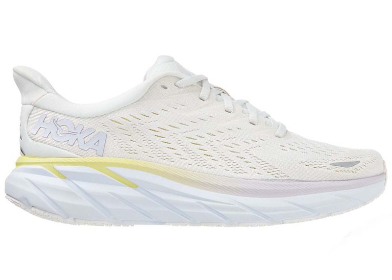 Hoka One One Clifton 8 Blanc de Blanc (Women's)