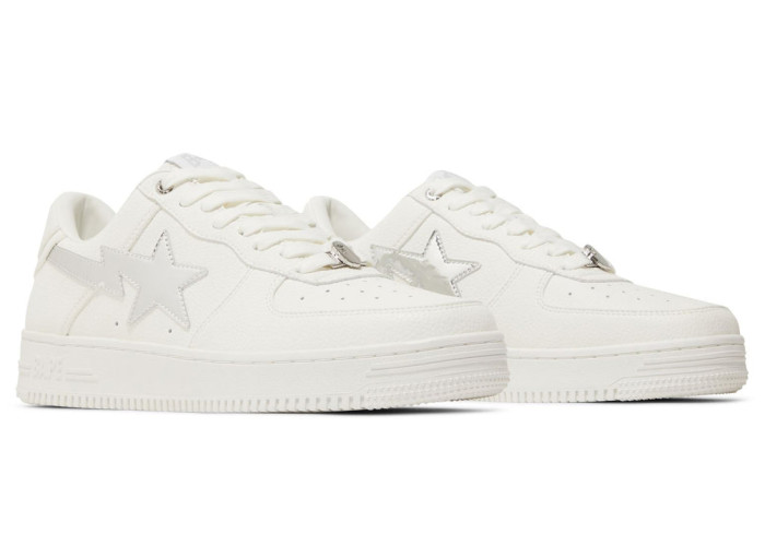 A Bathing Ape Bape Sta White Silver (2023)