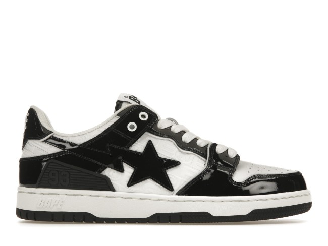 A Bathing Ape Bape SK8 Sta Panda Patent