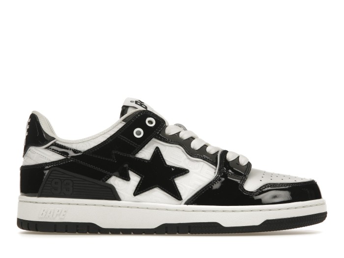 A Bathing Ape Bape SK8 Sta Panda Patent