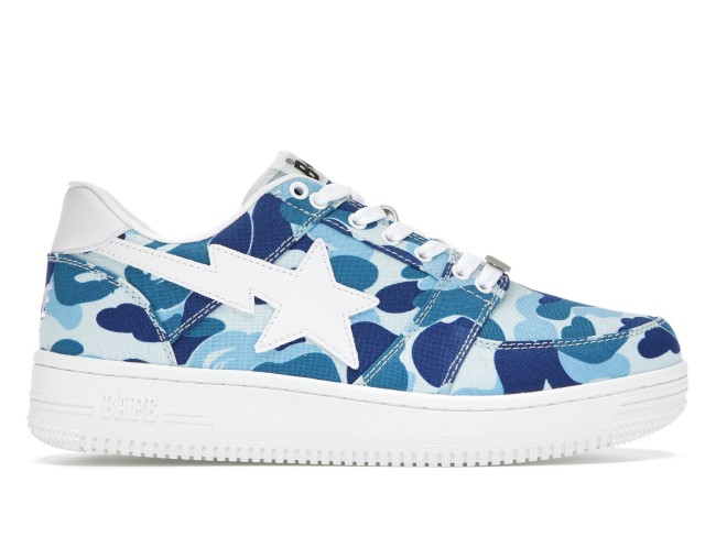 A Bathing Ape Bape Sta Low ABC Camo 20th Anniversary Blue