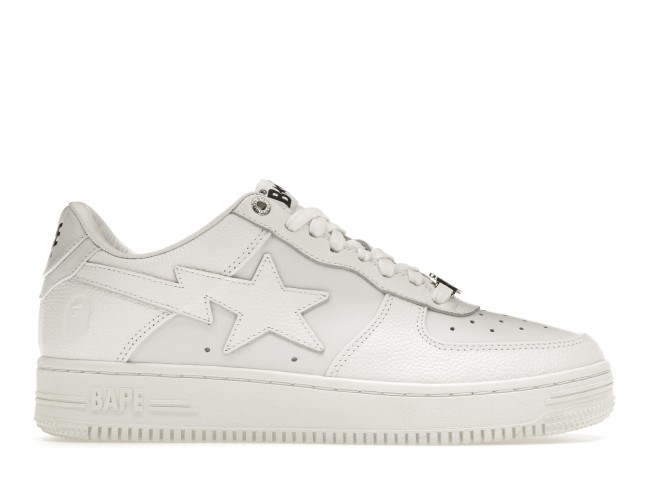 A Bathing Ape Bape Sta Triple White