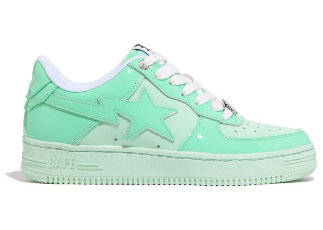 A Bathing Ape Colors Bape Sta Green (Women's)