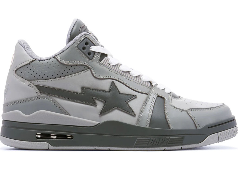 A Bathing Ape Clutch Sta Grey