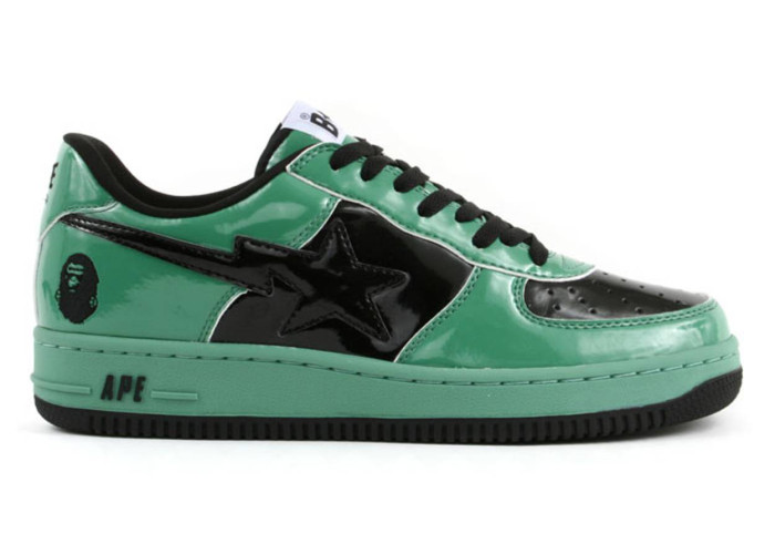A Bathing Ape Bape Sta Low Halloween Green