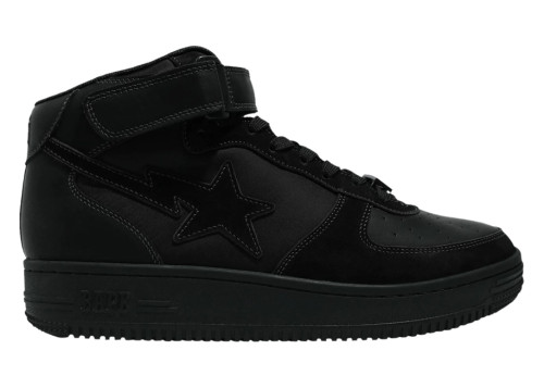 A Bathing Ape Bape Sta Mid Black