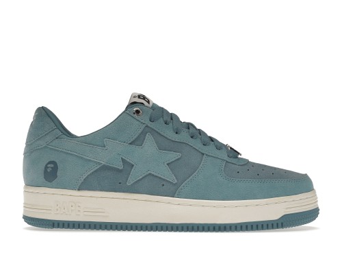 A Bathing Ape Bape Sta Blue Suede