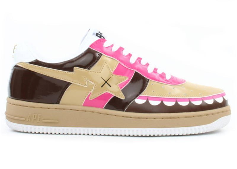 A Bathing Ape Bape Sta Low KAWS Chompers Coffee