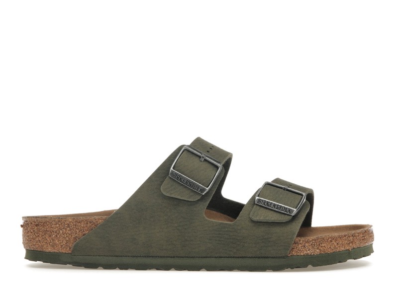 Birkenstock Arizona Vegan Microfiber Desert Dust Thyme