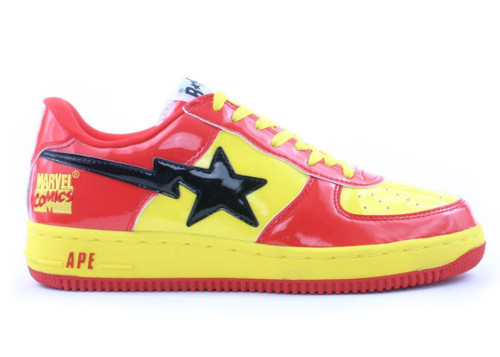 A Bathing Ape Bape Sta Low Marvel Comics Iron Man