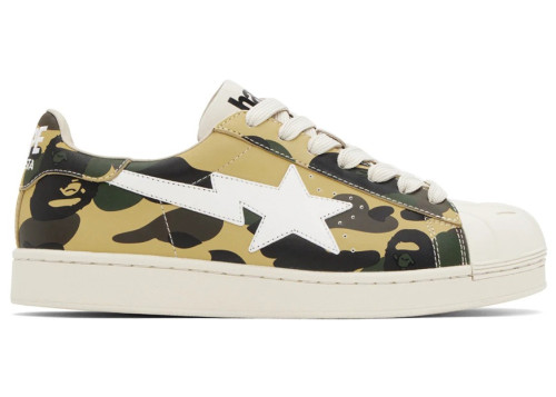 A Bathing Ape Skull Sta 1st Camo Yellow