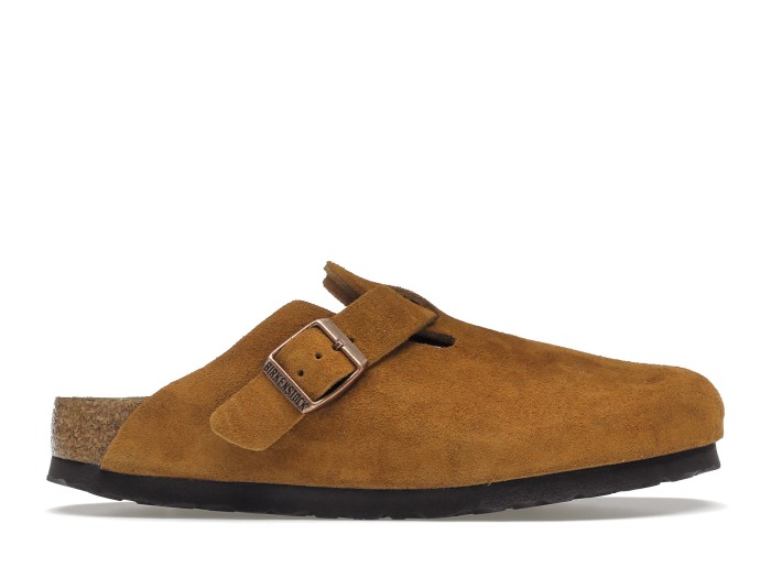 Birkenstock Boston Soft Footbed Suede Mink