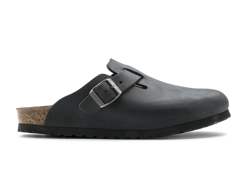 Birkenstock Boston Oiled Leather Black