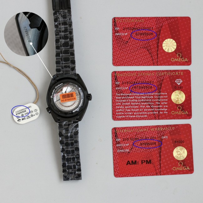 Watches OMEGA 87895505 size:45.5*15.5 mm
