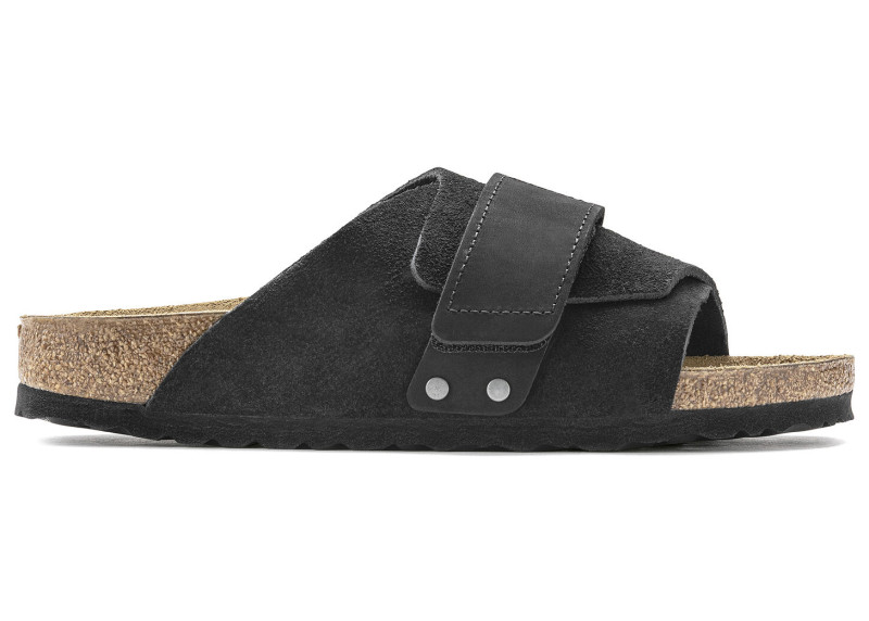 Birkenstock Kyoto Nubuck Suede Black