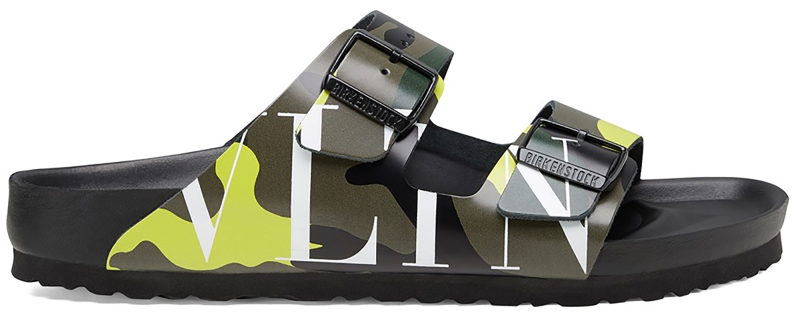 Birkenstock Arizona Valentino Army Green Lime