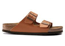 Birkenstock Arizona Soft Footbed Birko-Flor Ginger Brown (Women's)