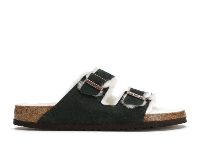 Birkenstock Arizona Shearling Kith Green