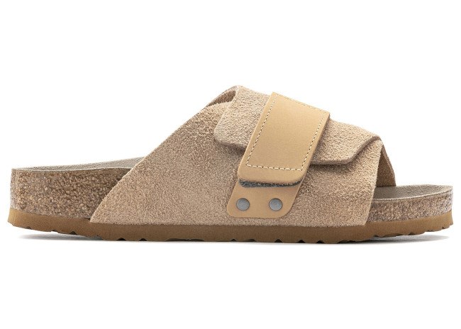 Birkenstock Kyoto Nubuck Suede Clay