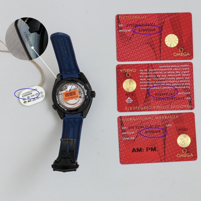 Watches OMEGA 87895505 size:45.5*15.5 mm