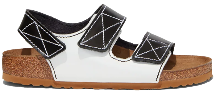Birkenstock Milano Proenza Schouler Black White (Women's)