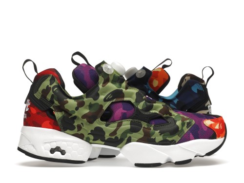 Reebok Instapump Fury Bape Multi-Camo