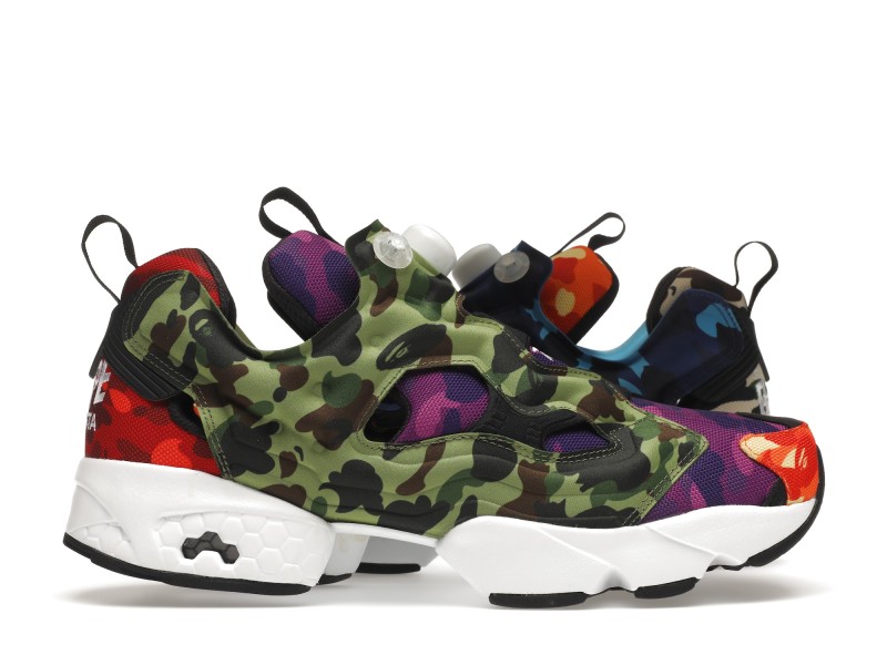 Reebok Instapump Fury Bape Multi-Camo