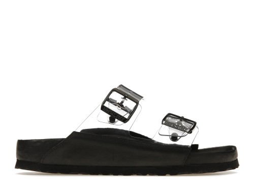Birkenstock Arizona Transparent Manolo Blahnik Black