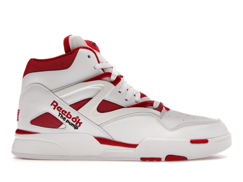 Reebok Pump Omni Zone II White Vector Red