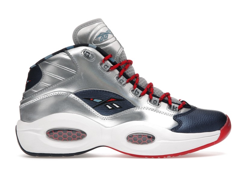 Reebok Question Mid Iverson x Harden Silver