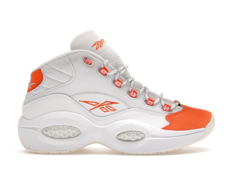 Reebok Question Mid Orange Toe